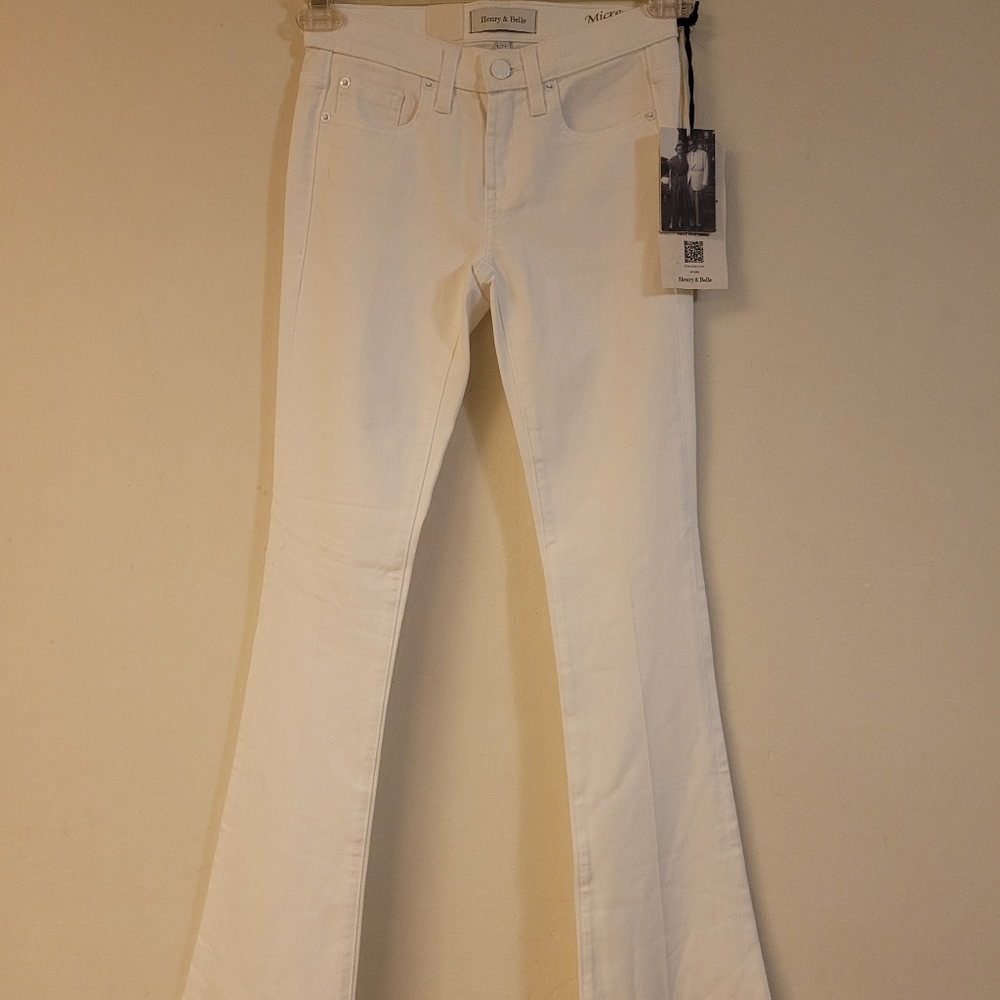 Henry & Belle micro flare jean
